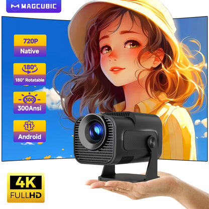 Mini-vidéoprojecteur portable utilisable en extérieur