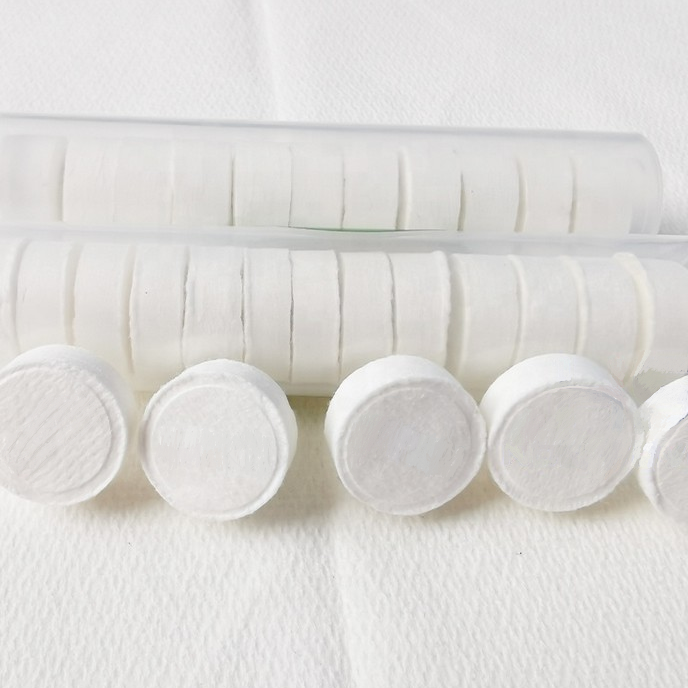 Lingettes compressées