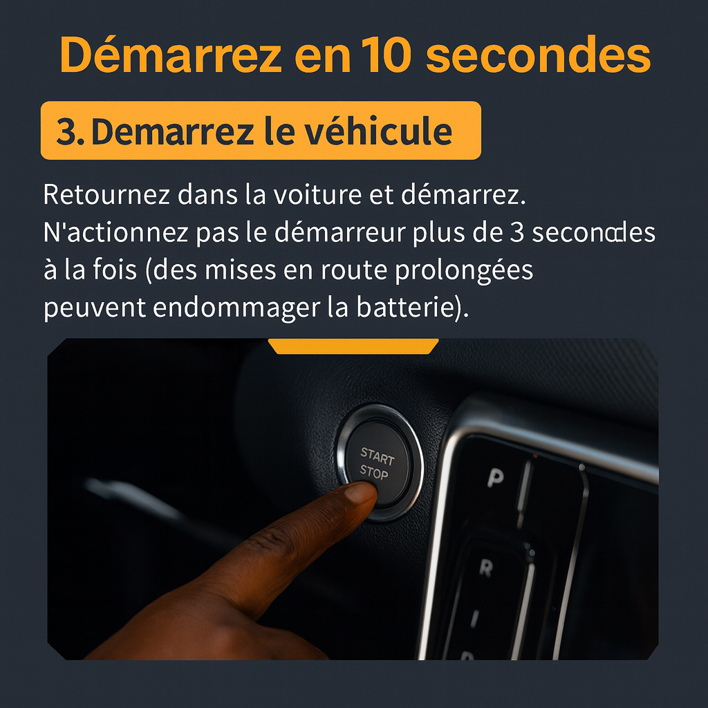 Gonfleur 4-en-1 avec Booster de Batterie & Power Bank – 10000 mAh (LW-HW03)