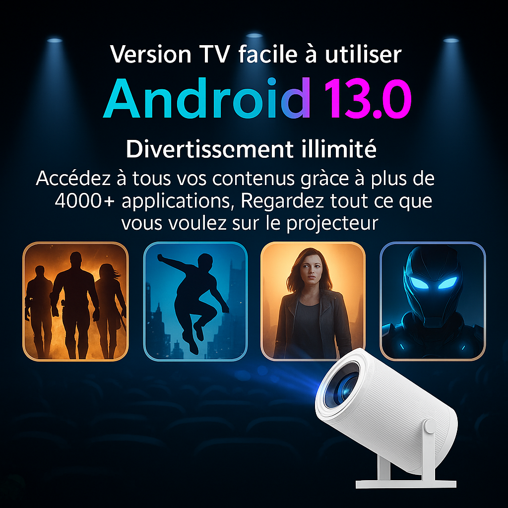 Mini-vidéoprojecteur - Le cinéma chez vous