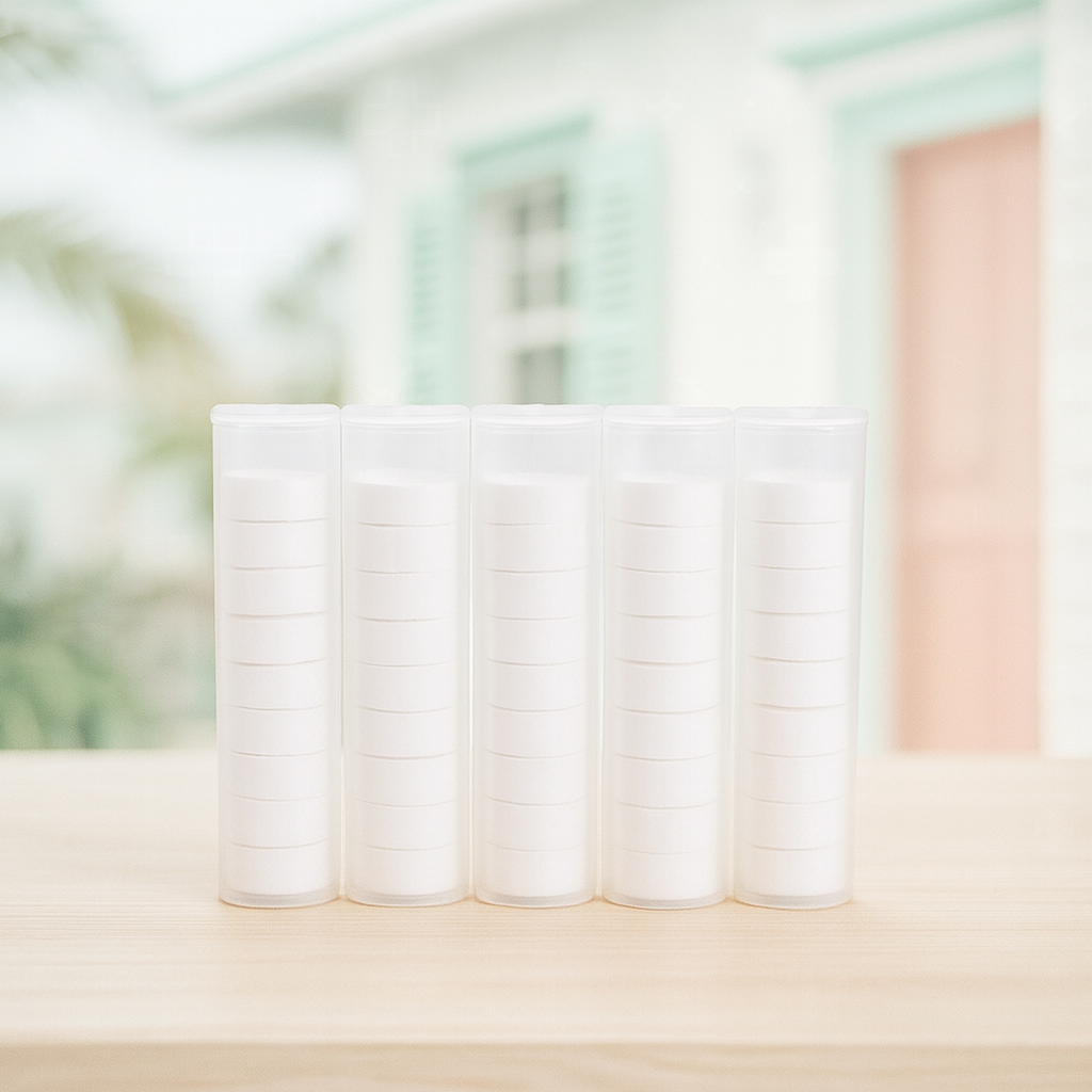 Lingettes compressées