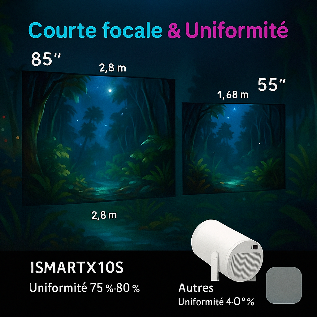 Mini-vidéoprojecteur - Le cinéma chez vous