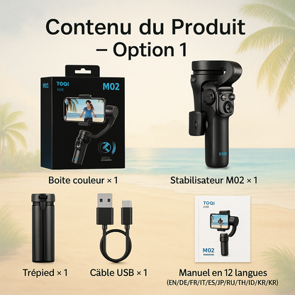 Stabilisateur de téléphone M02