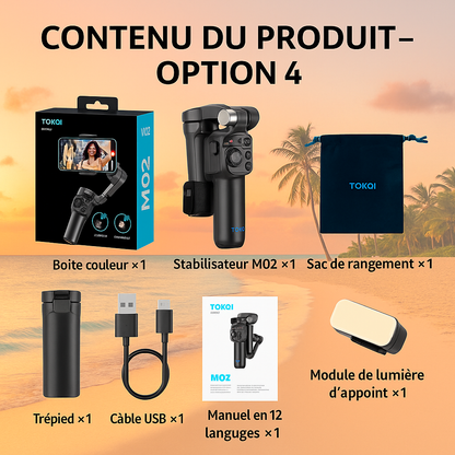 Stabilisateur de téléphone M02
